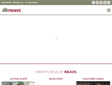 Tablet Screenshot of neavs.org